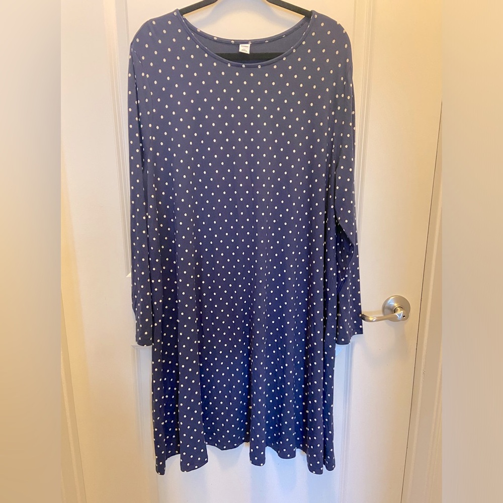 Old Navy Polka Dot Swing Dress
